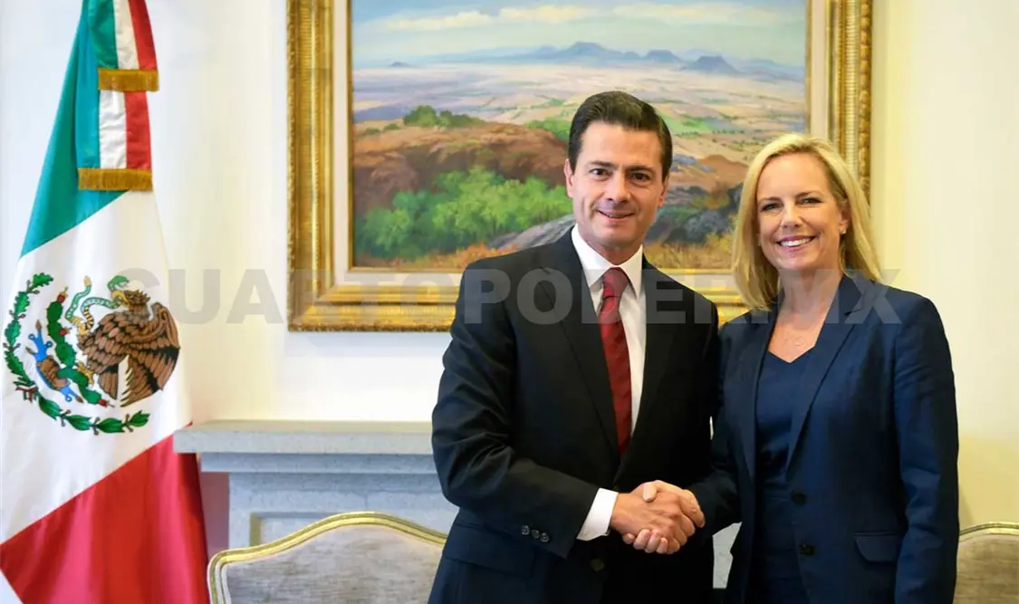 EPN y funcionaria de EUA abordan tema migratorio