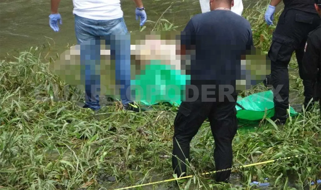 Encuentran cuerpo putrefacto en río
