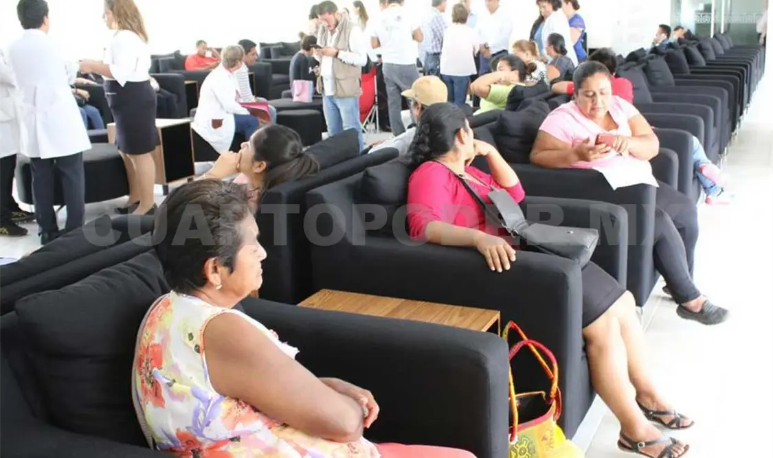 Mejoran la sala de espera en el Hospital Vida Mejor del Isstech. CP
