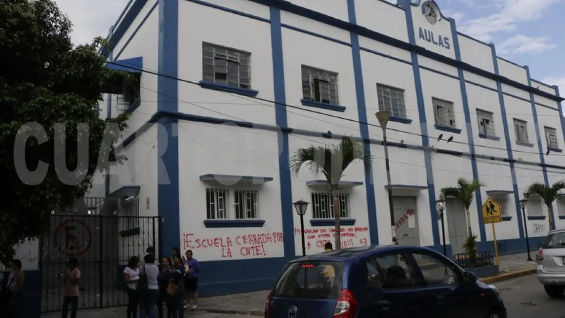 La Escuela Secundaria del Estado es uno de los pocos lugares con arquitectura colonial que han sobrevivido al paso del tiempo. A. L. M. CP