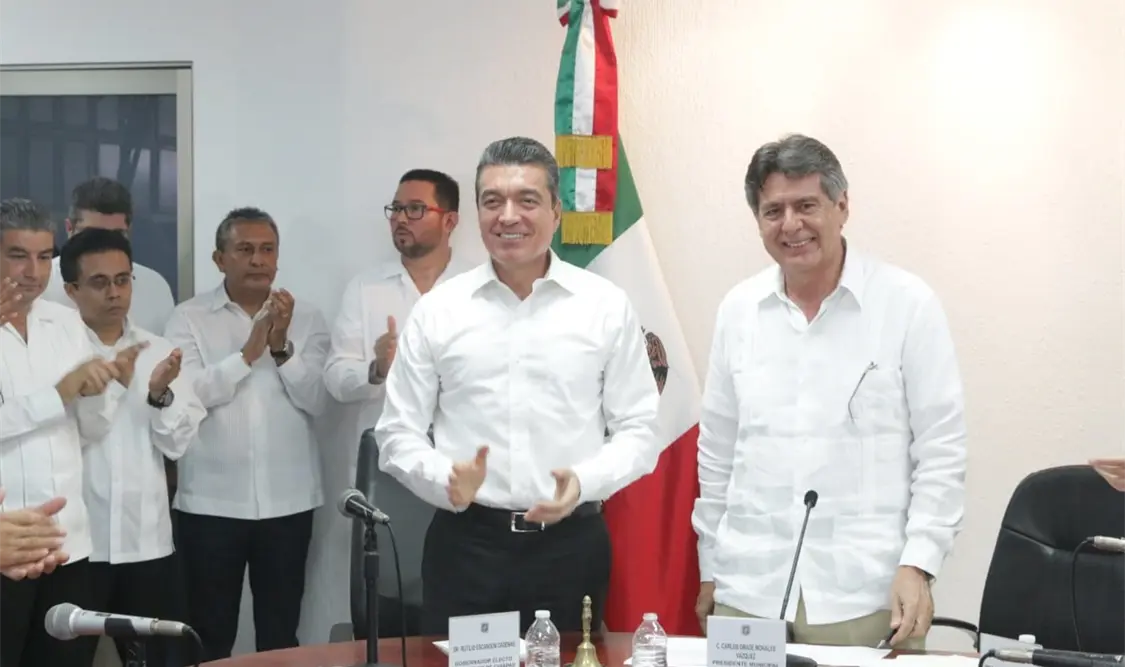 Escandón Cadenas reiteró que el combate a la corrupción y la impunidad debe ser firme y decidido.