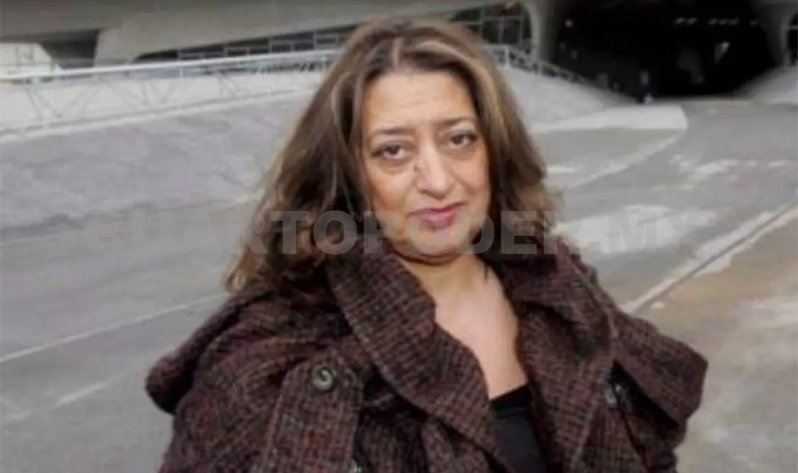La artista Zaha Hadid es también arquitecta. Cortesía