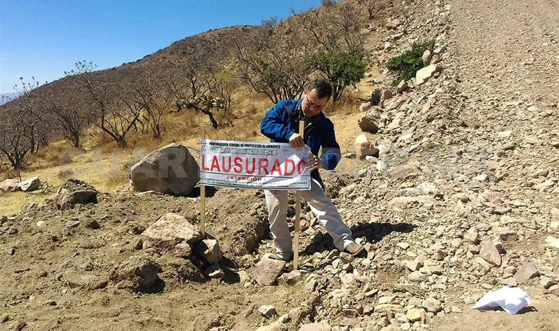 Clausuran el acceso a mina en Nueva Francia