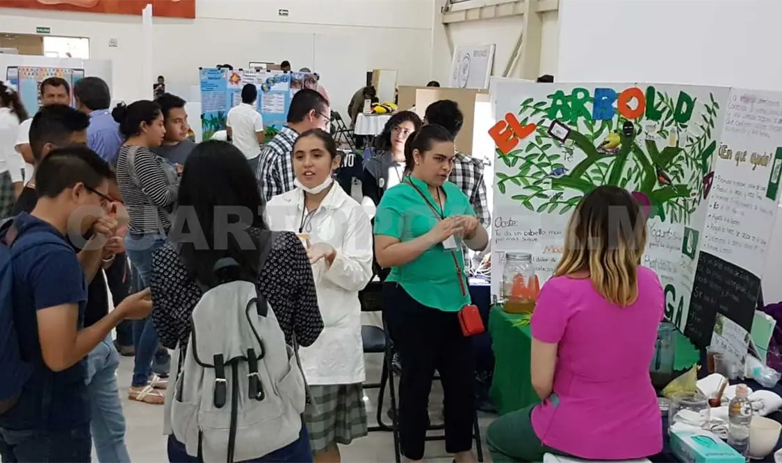 Chiapanecos en la Expociencia 2018