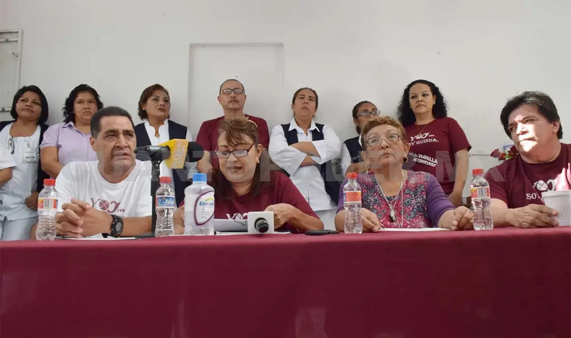 Ortega Farrera hostiga a trabajadores de salud