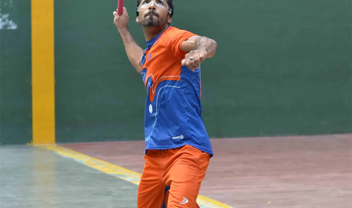 El frontenista se caracteriza pro ser un atleta completo, ya que además de la Pelota Vasca practica Crossfit y también ha incursionado en otras disciplinas. Antonio Zúñiga/CP