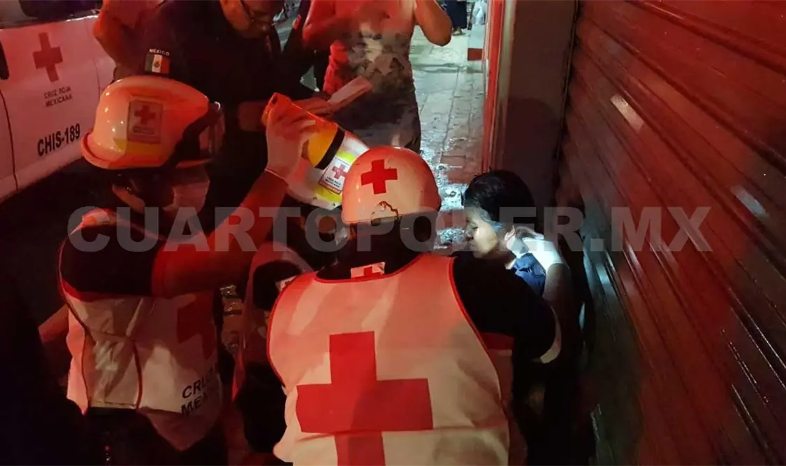 Se opone al asalto y es lacerada