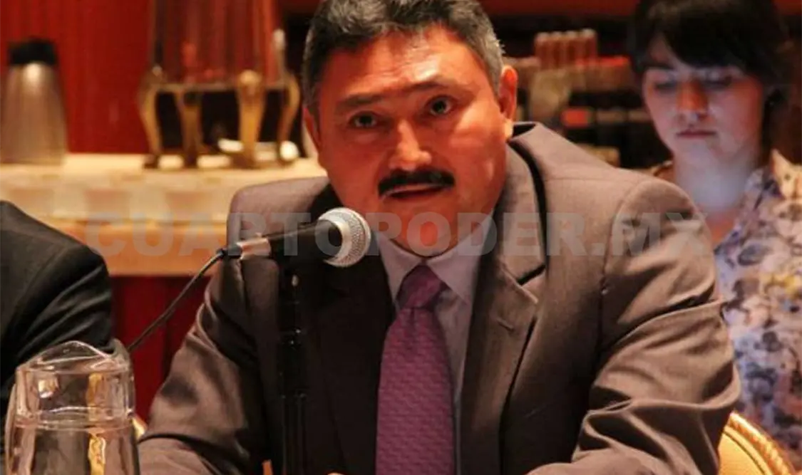 Ángel Paulino Canul Pacab, presidente de la Comisión Ejecutiva de la Sección 40 del SNTE. A. L. M. CP