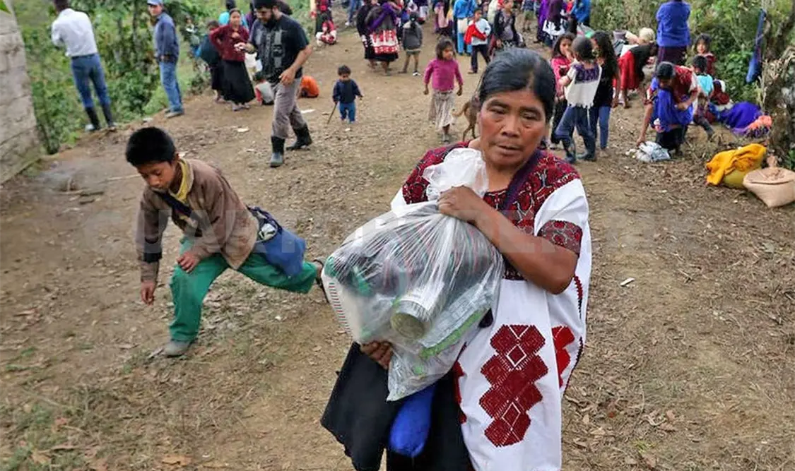 Dos indígenas resultaron heridos de bala por la añeja disputa de 60 hectáreas entre el municipio de Aldama y Santa Martha. Cortesía