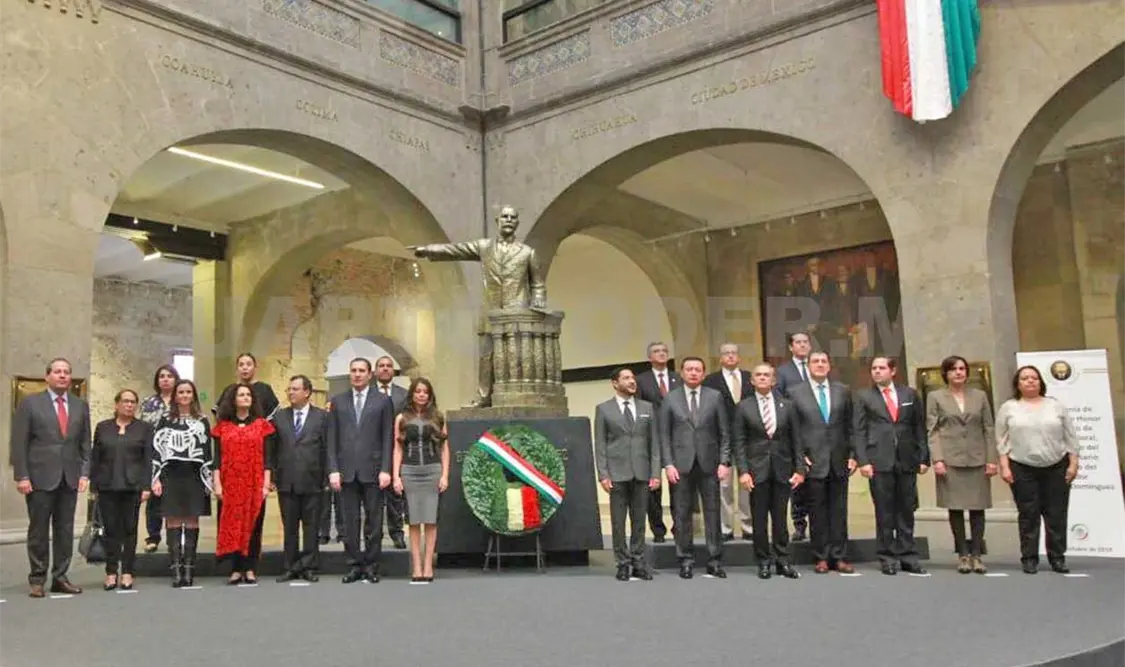 Conmemoran 105 aniversario de Belisario Domínguez