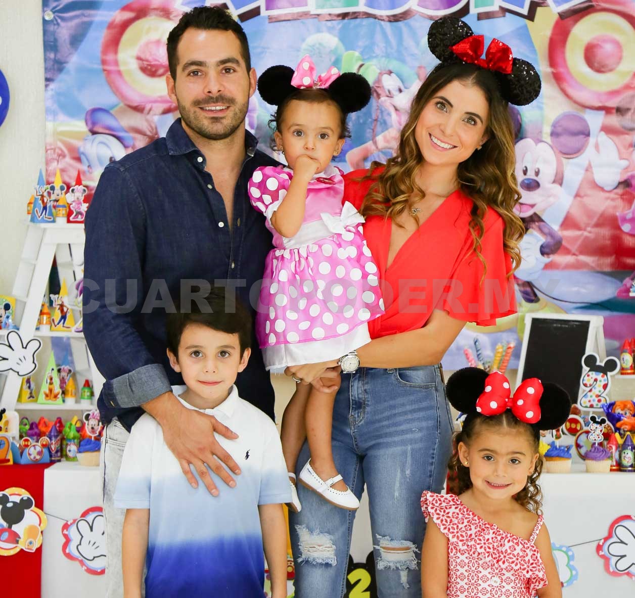 Linda fiesta para Alessia