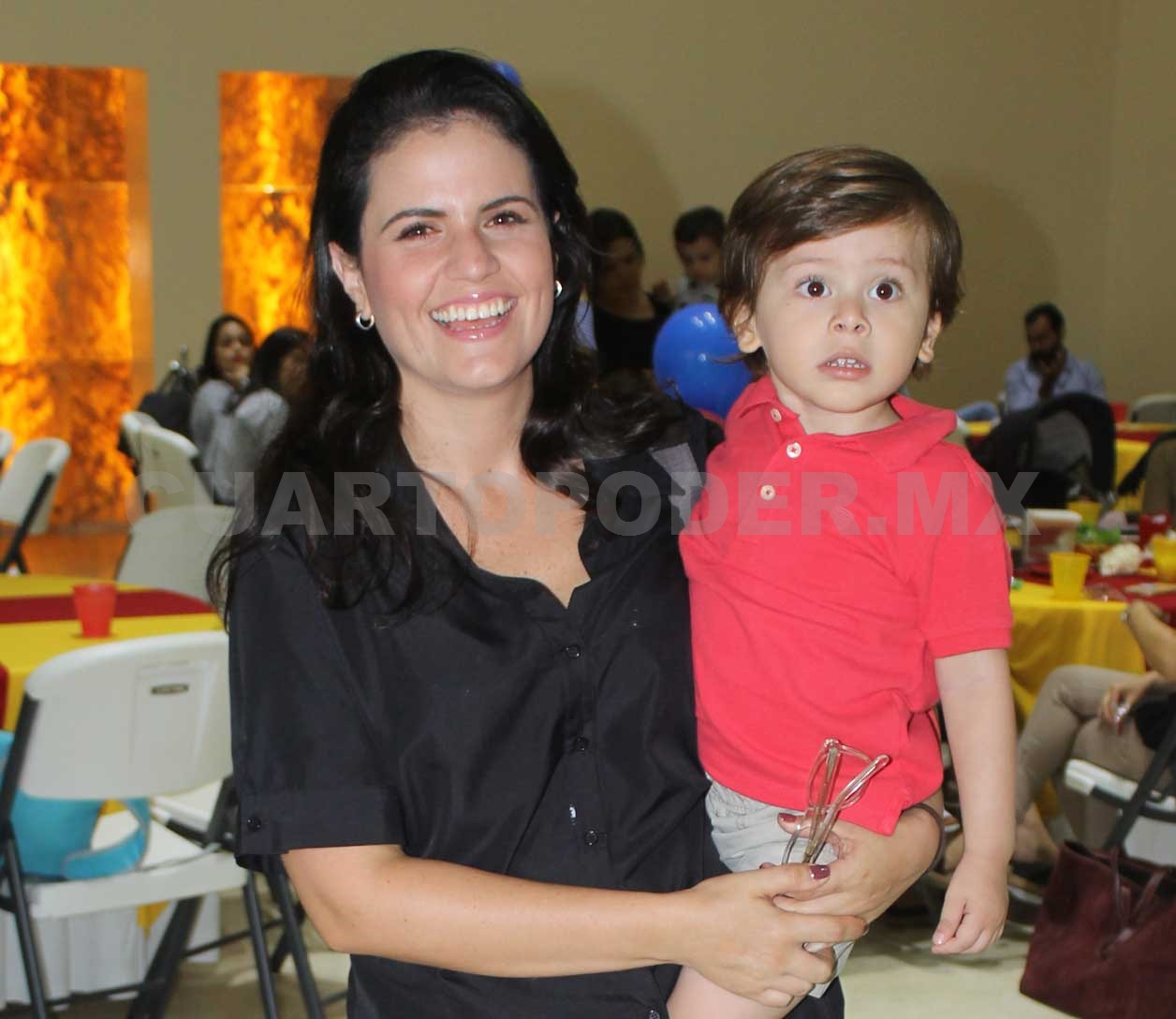 Linda fiesta para Alessia