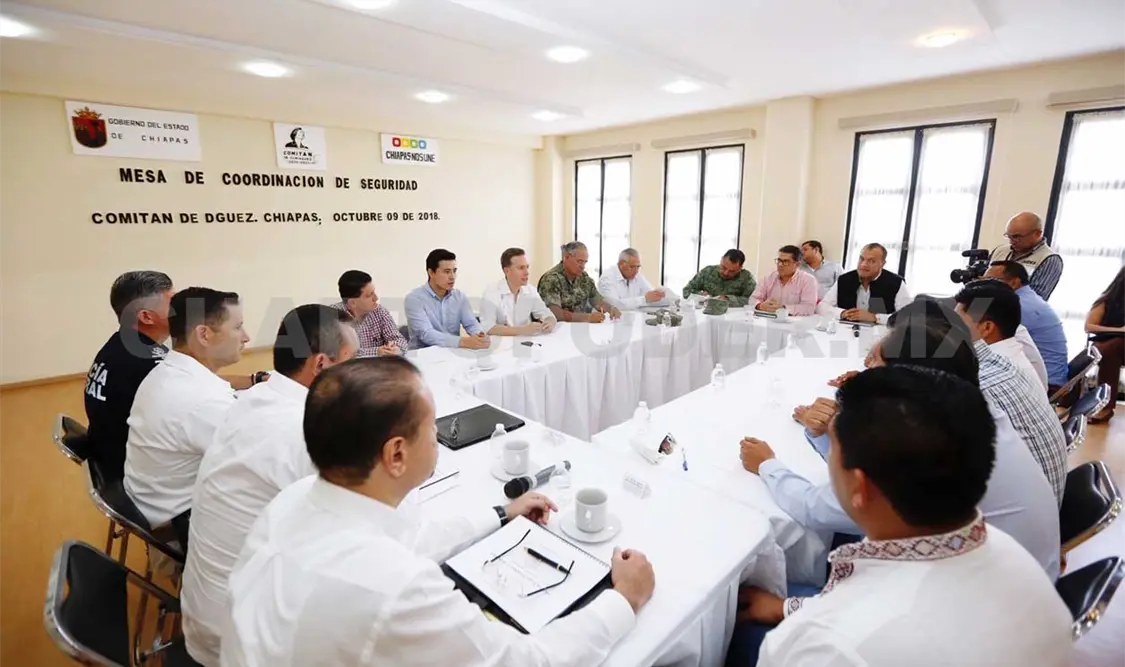 Encabeza MVC Mesa de Seguridad con alcaldes