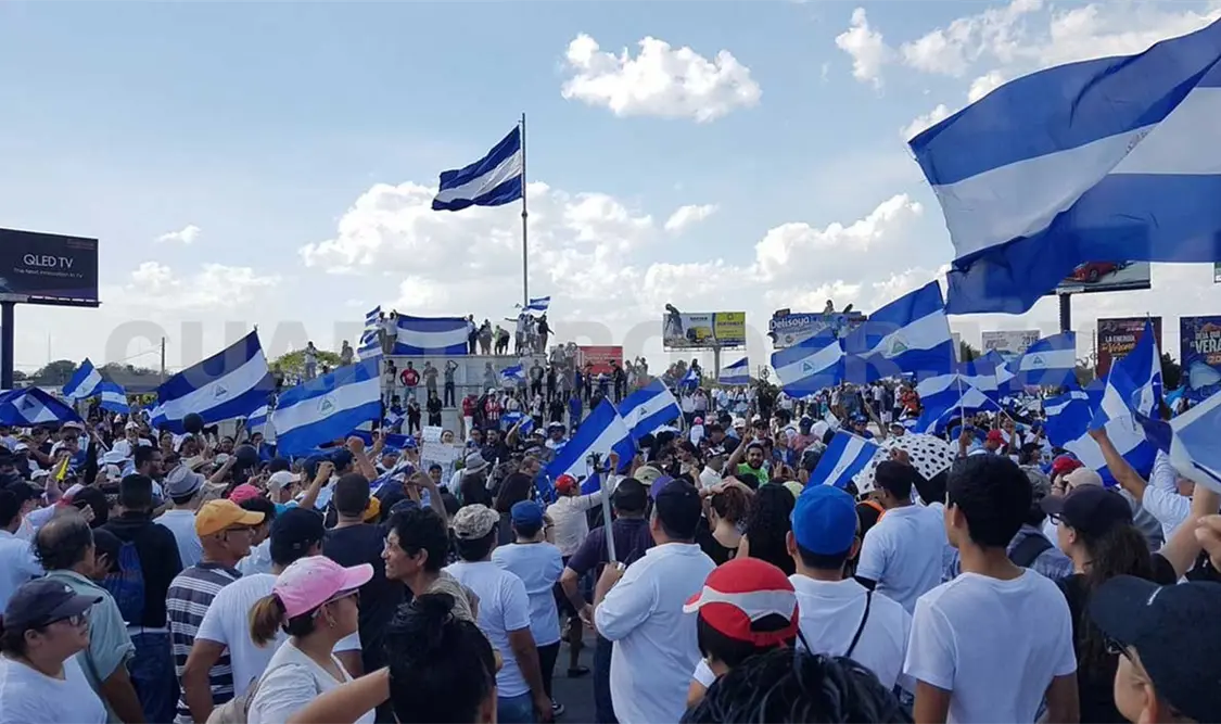 Charlaron sobre los movimientos sociales en Nicaragua. Cortesía