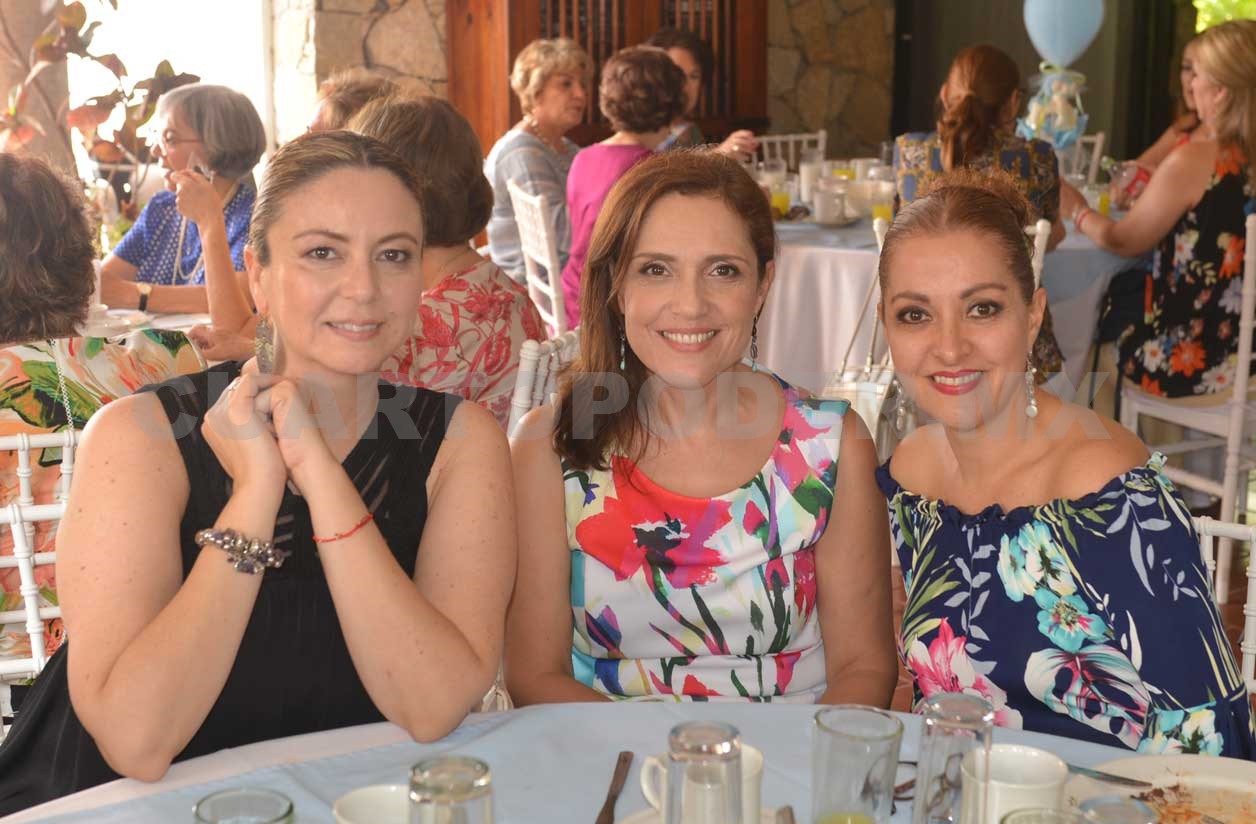 Sandra celebró su baby shower