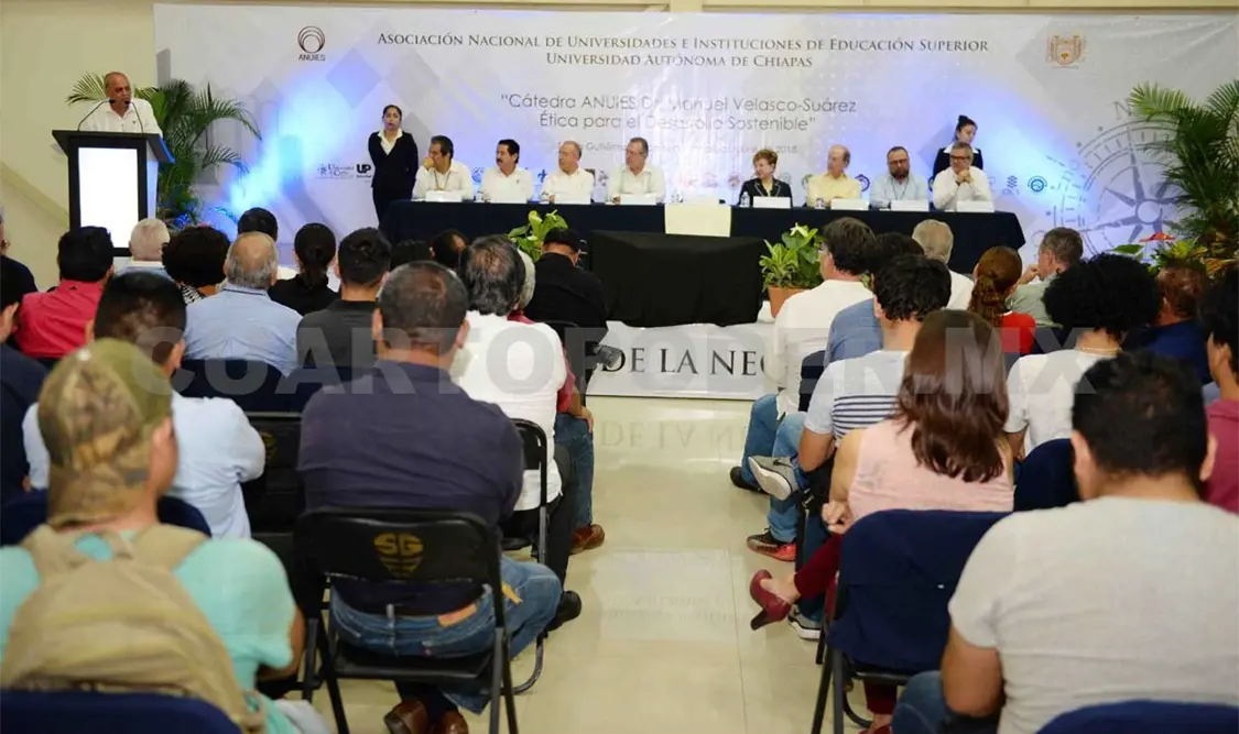 UNACH clausura trabajos de la Cátedra ANUIES