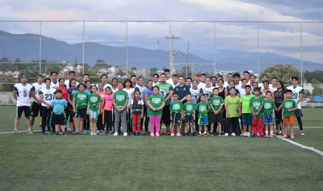 Actualmente Jaguares Unicach cuenta con cuatro categorías distintas que participan en el Campeonato de la Achfa. Antonio Zúñiga/CP