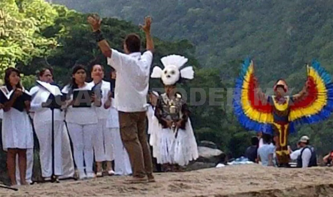 Concierto de Federico Álvarez en el Cañón del Sumidero. Cortesía