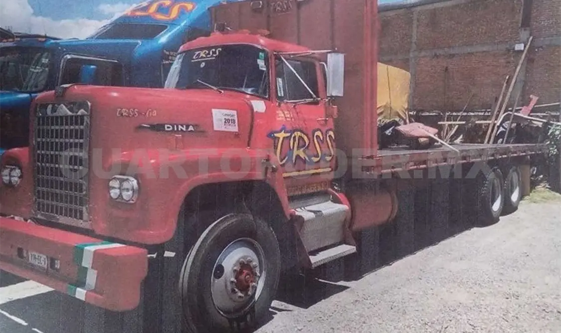 Roban camión con 18 toneladas de varilla