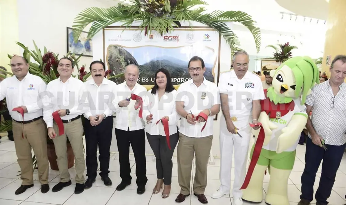 Presentan exposición de geositios