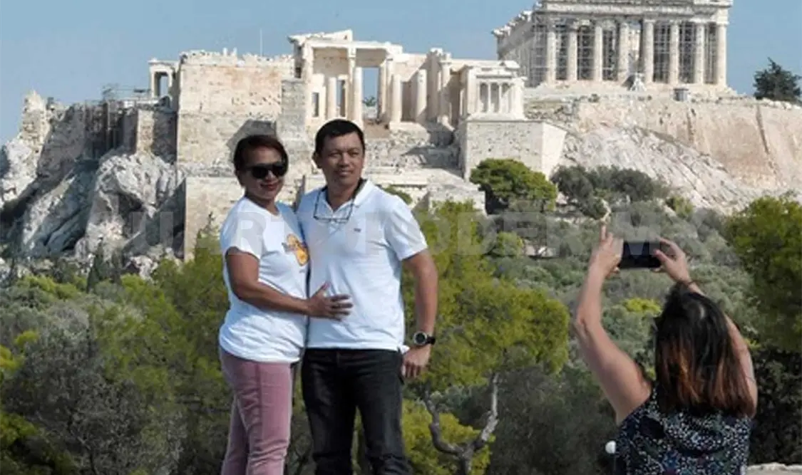 Cientos de visitantes se quedaron con las ganas de conocer los espacios arqueológicos. Cortesía