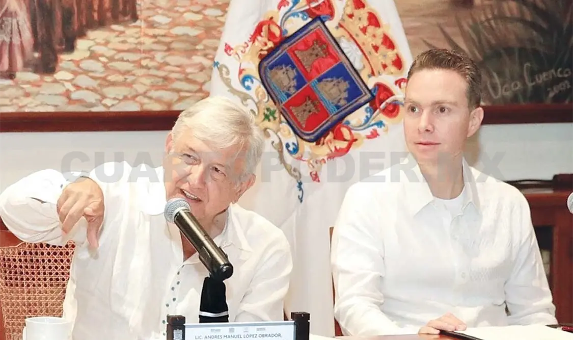 El gobernador Velasco destacó los lazos de unidad que se establecen en torno a un propósito: el proyecto Tren Maya. CP