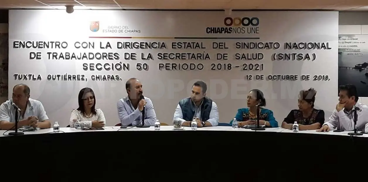 Gobierno saluda nueva dirigencia del SNTSA
