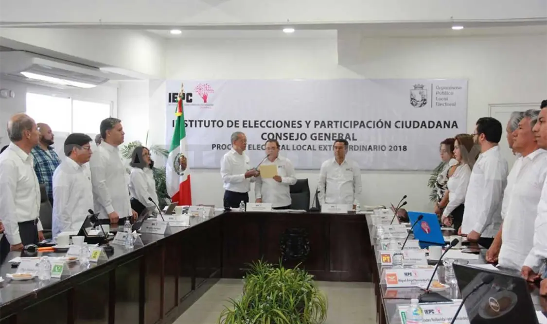Comicios extraordinarios serán sin coaliciones