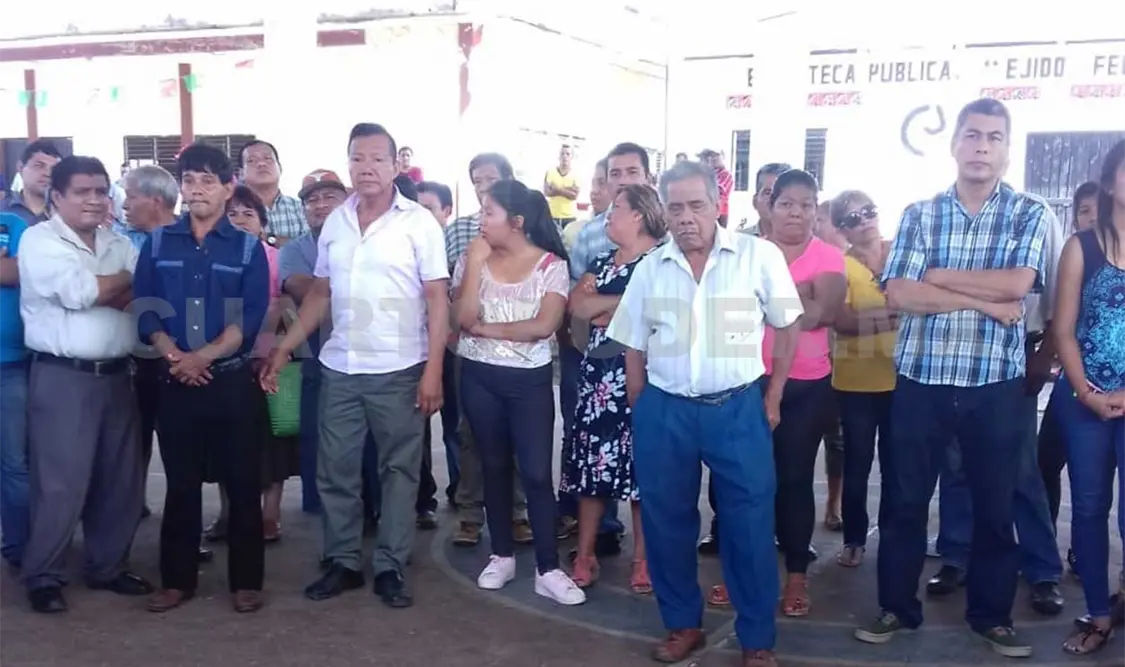 Comunidades exigen respeto a elección de autoridades