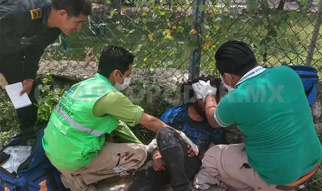 Macheteado tras una trifulca callejera