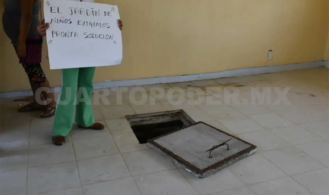 Inifech construyó aula sobre cisterna
