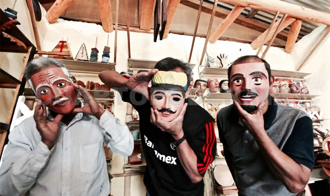 Máscaras “Tancoy”, entre el simbolismo y la idiosincrasia