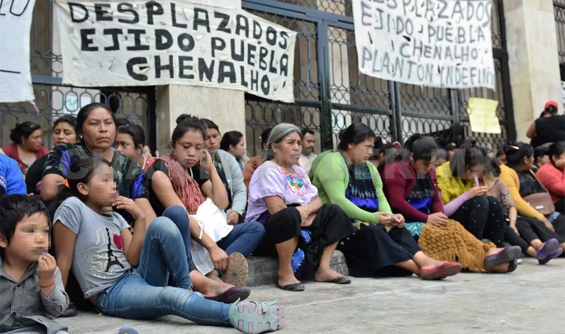 Piden a diputados atender conflicto de desplazados