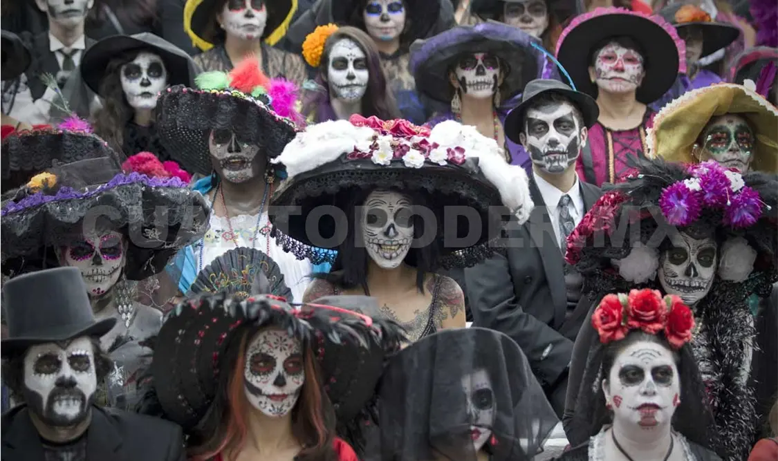 Comentaron que con este evento buscan preservar la tradición del Día de Muertos. Cortesía