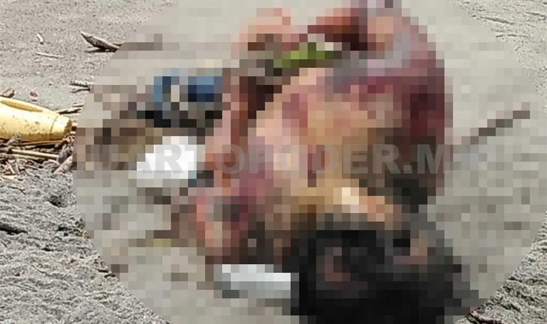 Localizan a hombre ejecutado en la playa