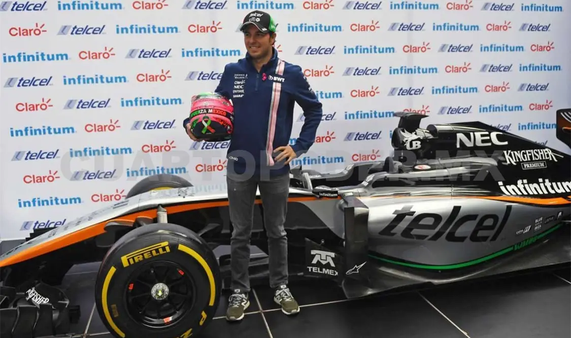 “Checo” Pérez renueva con Force India
