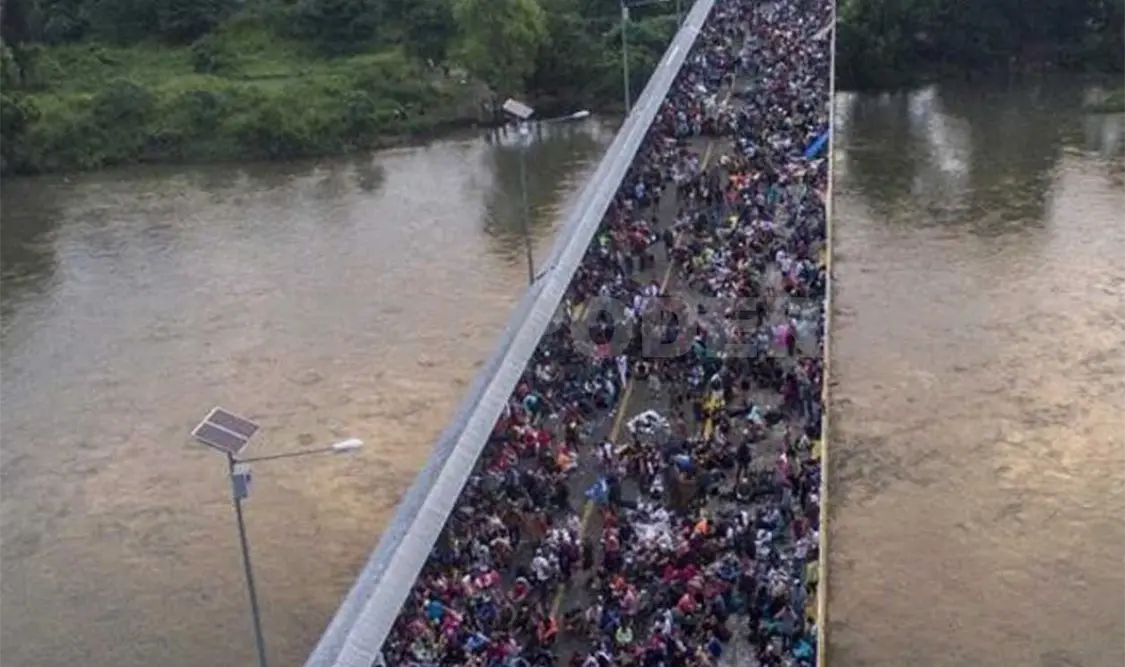 Los migrantes hondureños podrían obtener trabajo en nuestro país siempre y cuando hayan obtenido de la Comar la CURP. CP