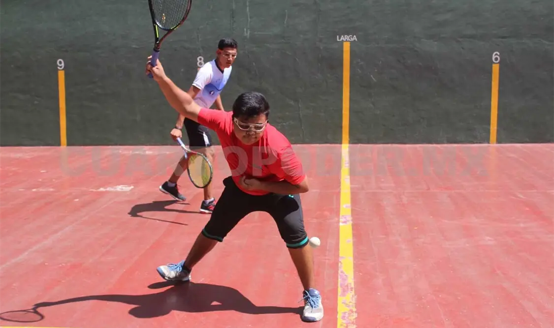 Las categorías que esta participando son libre varonil singles pelota rápida y libre varonil dobles pelota rápida. Octavio Coello/CP