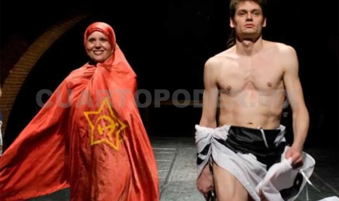El mensaje que trataba de proponer el Teatro Mladinsko no fue del todo comprendido por los asistentes del festival. Cortesía