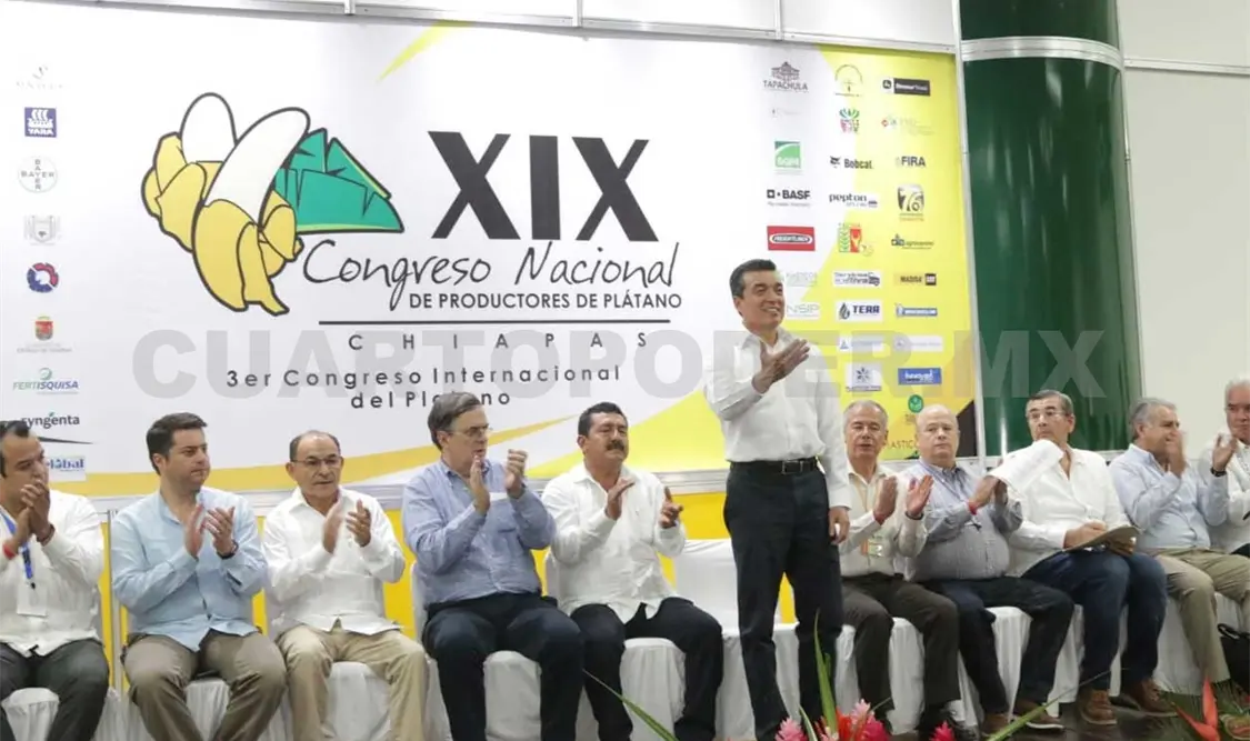 Rutilio inaugura Congreso de Productores de Plátano