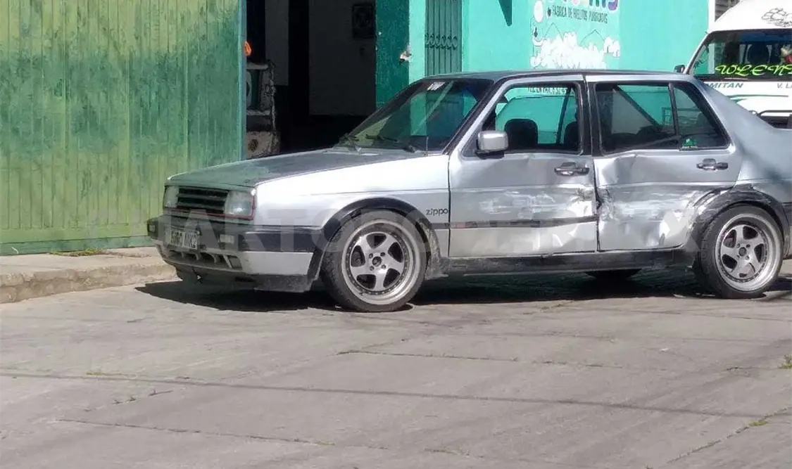 Una persona lesionada en accidente automovilístico