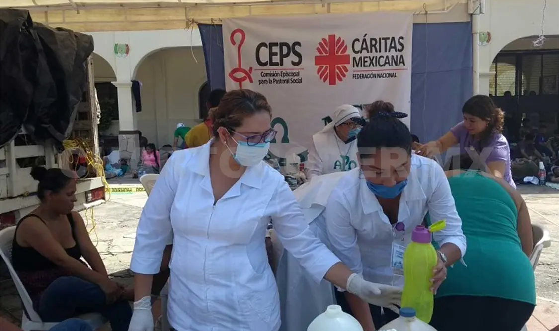 Mantienen servicios médicos para migrantes