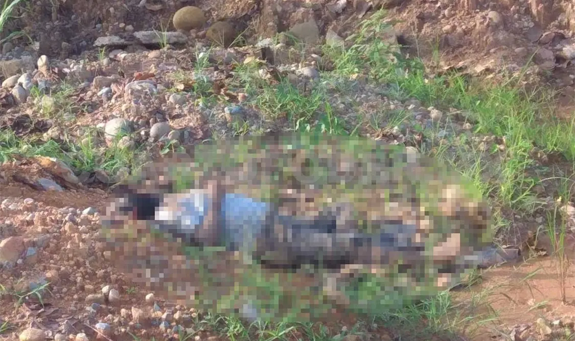 Hallan cuerpo de hombre en estado de putrefacción
