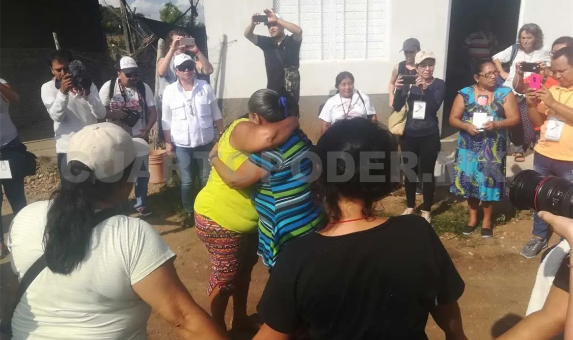 Madre migrante encuentra a su hija