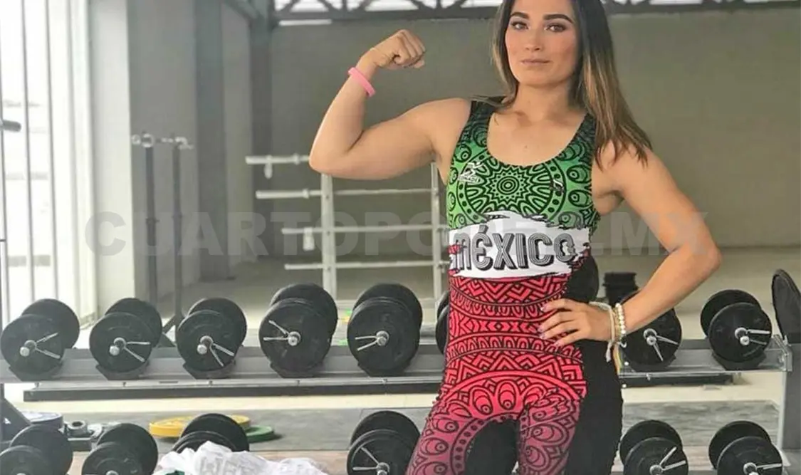 Susana Fuentes, una atleta con mucho peso