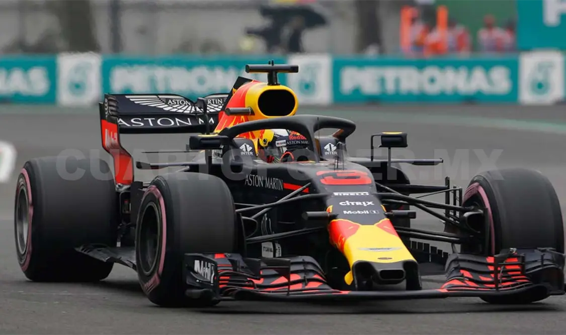 Ricciardo tuvo un tiempo de 1 minuto 14.759 segundos en el autódromo Hermanos Rodríguez. AP