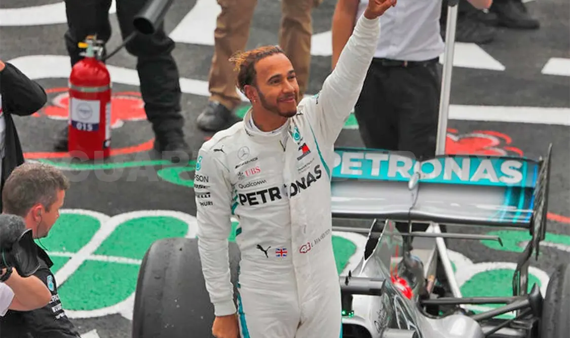 Lewis Hamilton es campeón de la Fórmula 1