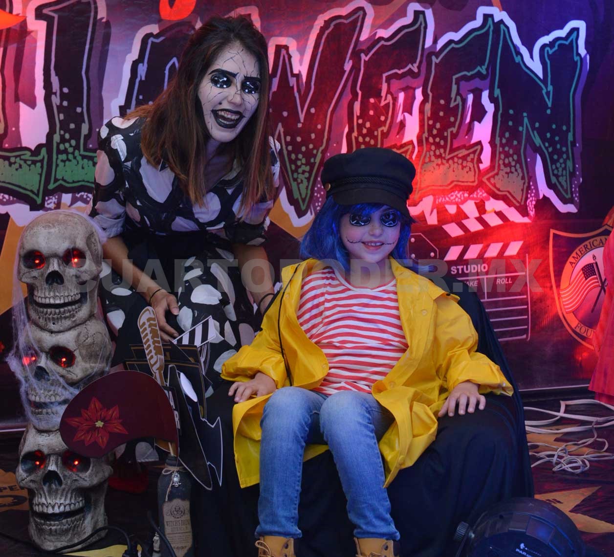 Colegio festejó Halloween