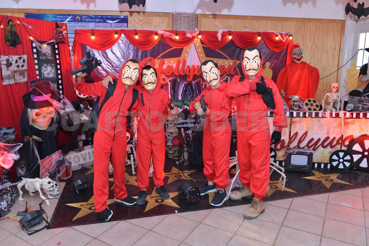 Colegio festejó Halloween