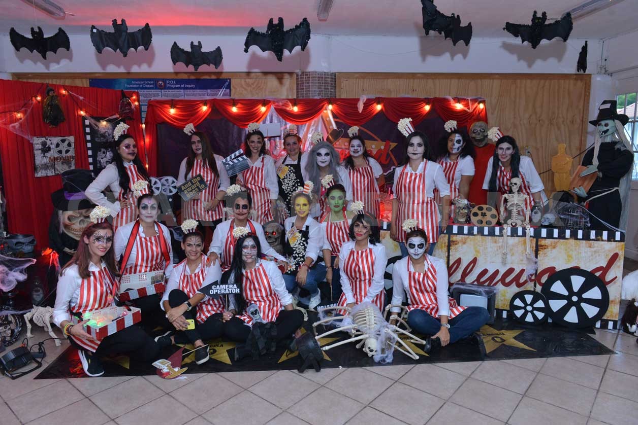 Colegio festejó Halloween